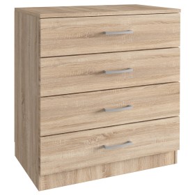 KIT CASSETTONE 4 CASSETTI  ROVERE cm.70x40x72h. KIT CASSETTONE 4 CASSETTI  ROVERE cm.70x40x72h.