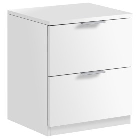 KIT COMODINO 2 CASSETTI BIANCO cm.46x38x34h KIT COMODINO 2 CASSETTI BIANCO cm.46x38x34h