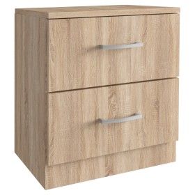 KIT COMODINO 2 CASSETTI ROVERE cm.45x34x47h. KIT COMODINO 2 CASSETTI ROVERE cm.45x34x47h.