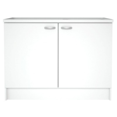 KIT CUCINA MOBILE SOTTOLAV.45513 CON 2 ANTE 49 BIANCO