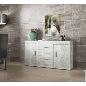 KIT MADIA CON 2 ANTE E 4 CASSETTI 153x85x40 CEMENTO CH4298 KIT MADIA CON 2 ANTE E 4 CASSETTI 153x85x40 CEMENTO CH4298