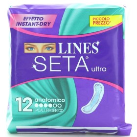 LINES SETA ULTRA ANATOMICO 12 PZ. ASSORBENTI LINES SETA ULTRA ANATOMICO 12 PZ. ASSORBENTI