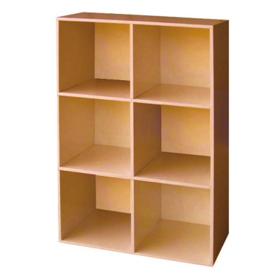 LIBRERIA MODELLO CUBO 6 CILIEGIO cm.61x91h.