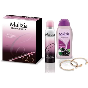MALIZIA PROFUMO D'INTESA COFANETTO CERTEZZA SEDUCTION - SET BRACCIALI E DOCCIASCHIUMA MORA E MUSCHIO 300 ML E DEODORANT PARF MALIZIA PROFUMO D'INTESA COFANETTO CERTEZZA SEDUCTION - SET BRACCIALI E DOCCIASCHIUMA MORA E MUSCHIO 300 ML E DEODORANT PARF