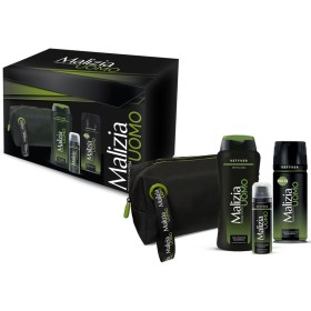 MALIZIA UOMO PROFUMO D'INTESA COFANETTO VETIVER - POCHETTE E GEL DOCCIA SHAMPOO 250 ML E EAU DE TOILETTE DEODORANT SPRAY 175 MALIZIA UOMO PROFUMO D'INTESA COFANETTO VETIVER - POCHETTE E GEL DOCCIA SHAMPOO 250 ML E EAU DE TOILETTE DEODORANT SPRAY 175