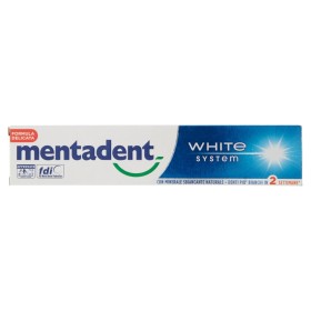 MENTADENT PASTA DENTIFRICIO 75ML WHITE SYSTEM MENTADENT PASTA DENTIFRICIO 75ML WHITE SYSTEM