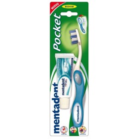 MENTADENT POCKET SPAZZOLINO DENTI E DENTIFRICIO 15 ML MENTADENT POCKET SPAZZOLINO DENTI E DENTIFRICIO 15 ML