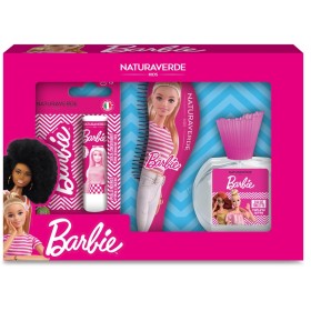 NATURAVERDE KIDS COFANETTO BARBIE - EDT 50 ML E LIP BALM 5 7 ML E SPAZZOLA CAPELLI NATURAVERDE KIDS COFANETTO BARBIE - EDT 50 ML E LIP BALM 5 7 ML E SPAZZOLA CAPELLI