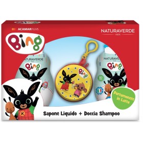 NATURAVERDE KIDS COFANETTO BING - DOCCIASHAMPOO 250 ML E SAPONE LIQUIDO 250 ML E PORTAMONETE LATTA NATURAVERDE KIDS COFANETTO BING - DOCCIASHAMPOO 250 ML E SAPONE LIQUIDO 250 ML E PORTAMONETE LATTA