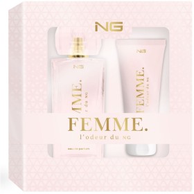 NG FEMME L'ODEUR DU NG COFANETTO EDP 100 ML E SHOWERGEL TUBO 100 ML NG FEMME L'ODEUR DU NG COFANETTO EDP 100 ML E SHOWERGEL TUBO