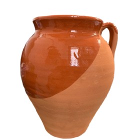 PIGNATA IN TERRACOTTA CON 2 MANICI SENZA COPERCHIO cm. 10x17h. PIGNATA IN TERRACOTTA CON 2 MANICI SENZA COPERCHIO cm. 10x17h.