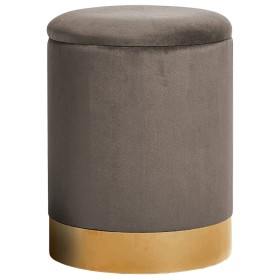 POUFF TONDO GRIGIO cm. 31x38h. POUFF TONDO GRIGIO cm. 31x38h.