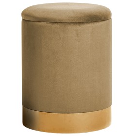 POUFF TONDO ORO 31x38h. POUFF TONDO ORO 31x38h.