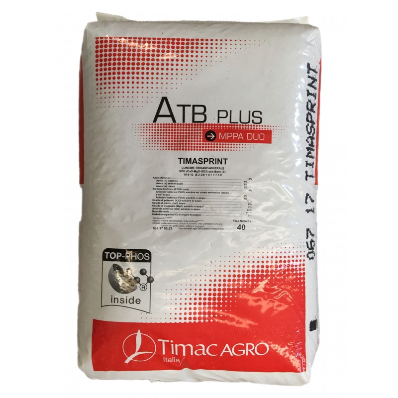 Timac Blue TIMAC ATB TIMASPRINT CONCIME ORGANO MINERALE NPK