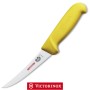 VICTORINOX COLTELLO DISOSSO CURVO FLESSIBILE FIBROX GIALLO