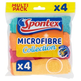 SPONTEX MICROFIBRE 4 Pz SPONTEX MICROFIBRE 4 Pz