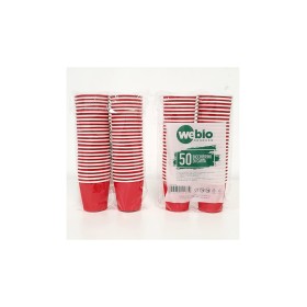 BICCHIERINI DI CARTA ROSSI PER CAFFE' ML. 75 PZ. 50 BICCHIERINI DI CARTA ROSSI PER CAFFE' ML. 75 PZ. 50