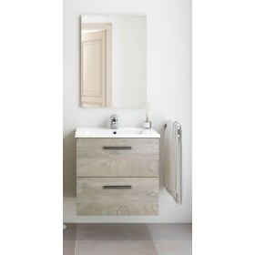 KIT MOBILE BAGNO ARUBA CON 2 CASSETTI cm. 60 ROVERE ALASKA KIT MOBILE BAGNO ARUBA CON 2 CASSETTI cm. 60 ROVERE ALASKA