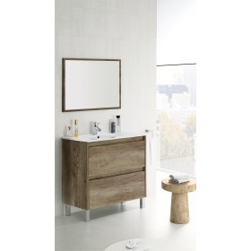 KIT MOBILE BAGNO DAKOTA CON 2 CASSETTI cm.80x45x80h. ROVERE NORDIK KIT MOBILE BAGNO DAKOTA CON 2 CASSETTI cm.80x45x80h. ROVERE NORDIK