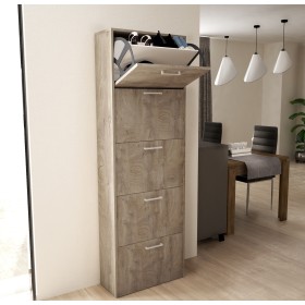 KIT SCARPIERA CON 5 ANTE cm 59x172x25h. ROVERE KIT SCARPIERA CON 5 ANTE cm 59x172x25h. ROVERE