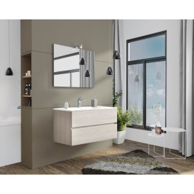 MOBILE BAGNO NEW SPLASH cm.105 ROVERE GRIGIO MOBILE BAGNO NEW SPLASH cm.105 ROVERE GRIGIO