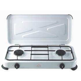 DCG FORNELLO A GAS GPL EKP2422 CON 2 FUOCHI cm. 59x29x9,5 DCG FORNELLO A GAS GPL EKP2422 CON 2 FUOCHI cm. 59x29x9,5