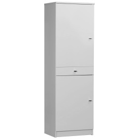 MOBILE BIANCO LACCATO CON 2 ANTE E 1 CASSETTO cm. 46x34x147h. 282TL MOBILE BIANCO LACCATO CON 2 ANTE E 1 CASSETTO cm. 46x34x147h. 282TL