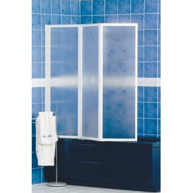 PARETE VASCA 3 ANTE CRILEX cm. 133x140h. BIANCA PARETE VASCA 3 ANTE CRILEX cm. 133x140h. BIANCA