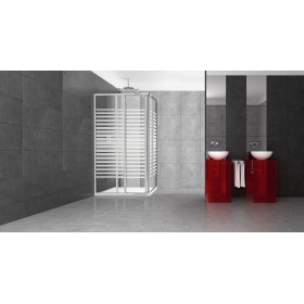 BOX DOCCIA CRISTALLO TRASPARENTE mm.3 cm. 68-80x79-90 BOX DOCCIA CRISTALLO TRASPARENTE mm.3 cm. 68-80x79-90