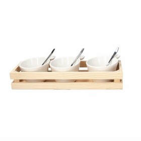 TOGNANA SET 3 CIOTOLE CON CUCCHIAINO E CASSETTA TAPAS CER D.2628 TOGNANA SET 3 CIOTOLE CON CUCCHIAINO E CASSETTA TAPAS CER D.2628