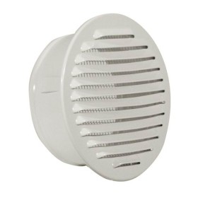 GRIGLIE AERAZIONE ALU C/RETE BIANCA ALLUMINIO DIA. 80 MM GRIGLIE AERAZIONE ALU C/RETE BIANCA ALLUMINIO DIA. 80 MM