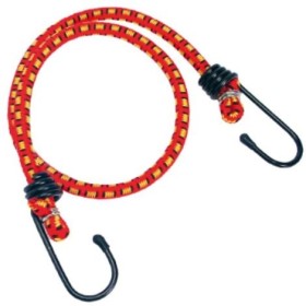 CORDA ELASTICA RINFORZATA CON GANCI PLASTICA 8X1200 MM CORDA ELASTICA RINFORZATA CON GANCI PLASTICA 8X1200 MM