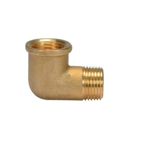 GOMITO M/F IN OTTONE GIALLO GR. 3/4 GOMITO M/F IN OTTONE GIALLO GR. 3/4