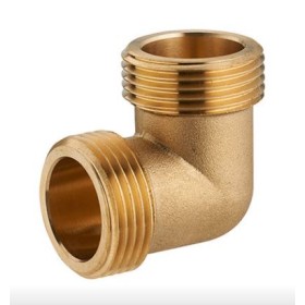 GOMITO MASCHIO IN OTTONE GIALLO GR. 3/4 GOMITO MASCHIO IN OTTONE GIALLO GR. 3/4