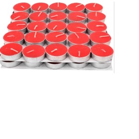 TEA-LIGHT CANDELA FRAGOLA E MANGO MADE IN ITALY DIAM. 38 PZ. 25 TEA-LIGHT CANDELA FRAGOLA E MANGO MADE IN ITALY DIAM. 38 PZ. 25