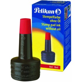 PELIKAN INCHIOSTRO ROSSO SENZA OLIO PER TIMBRI ML. 28 PELIKAN INCHIOSTRO ROSSO SENZA OLIO PER TIMBRI ML. 28