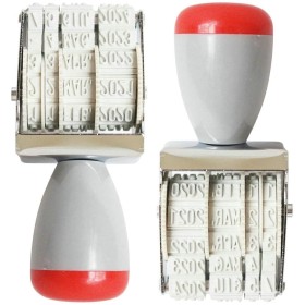 Timbro Datario Manuale Datario in Gomma Cm. 7,5x3 Timbro Datario Manuale Datario in Gomma Cm. 7,5x3