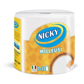 NICKY BOBINETTA CARTA ASCIUGATUTTO MILLEUSI BOBINA 552 STRAPPI FORMATO PROFESSIONALE NICKY BOBINETTA CARTA ASCIUGATUTTO MILLEUSI BOBINA 552 STRAPPI FORMATO PROFESSIONALE
