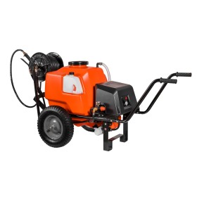 STOCKER POMPA CARRELLATA PER IRRORAZIONE A BATTERIA CON SERBATOIO LT. 100 12 VOLT STOCKER POMPA CARRELLATA PER IRRORAZIONE A BATTERIA CON SERBATOIO LT. 100 12 VOLT