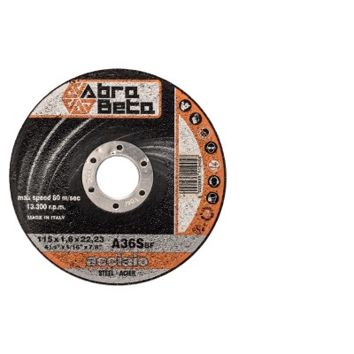 Abra beta A36S disco per smerigliatrice da taglio Acciaio mm. 65x1x10