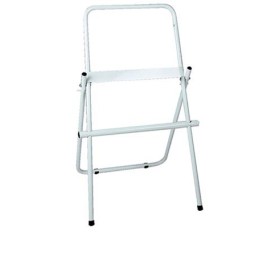 PORTA ROTOLO CARTA ASCIUGAMANI A PAVIMENTO ACCIAIO VERN BIANCO CM 46h. CM. 96 PORTA ROTOLO CARTA ASCIUGAMANI A PAVIMENTO ACCIAIO VERN BIANCO CM 46h. CM. 96