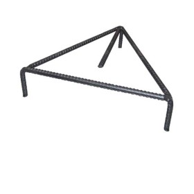 TREPPIEDI PER CALDARA TRIANGOLARE ACCIAIO CM. 24 TREPPIEDI PER CALDARA TRIANGOLARE ACCIAIO CM. 24