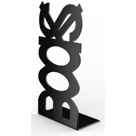 FERMALIBRO IN ACCIAIO MOD. BOOKS NERO FERMALIBRO IN ACCIAIO MOD. BOOKS NERO