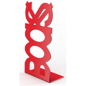 FERMALIBRO IN ACCIAIO MOD.BOOKS ROSSO FERMALIBRO IN ACCIAIO MOD.BOOKS ROSSO