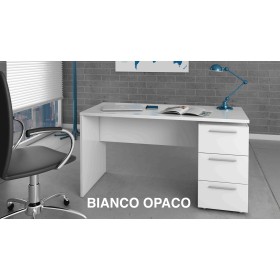 KIT SCRIVANIA 'STYLUS'C/3C. cm.138X60X74H B.L KIT SCRIVANIA 'STYLUS'C/3C. cm.138X60X74H B.L