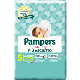 PAMPERS BABY DRY 5 JUN.11-25 Kg 17 PZ. PAMPERS BABY DRY 5 JUN.11-25 Kg 17 PZ.
