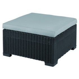 ALLIBERT CALIFORNIA TAVOLO CON CUSCINI GRAPHITE. ALLIBERT CALIFORNIA TAVOLO CON CUSCINI GRAPHITE.