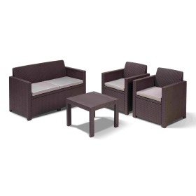 ALLIBERT/KETER SALOTTO ALABAMA MARRONE. ALLIBERT/KETER SALOTTO ALABAMA MARRONE.