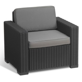 ALLIBERTCALIFORNIA POLTRONA GRAPHITECON CUSCINI ALLIBERTCALIFORNIA POLTRONA GRAPHITECON CUSCINI