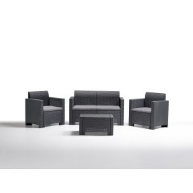 SALOTTO RESINA 4PZ.C/CUSC. NEBRASKA 2 ANTR. SALOTTO RESINA 4PZ.C/CUSC. NEBRASKA 2 ANTR.